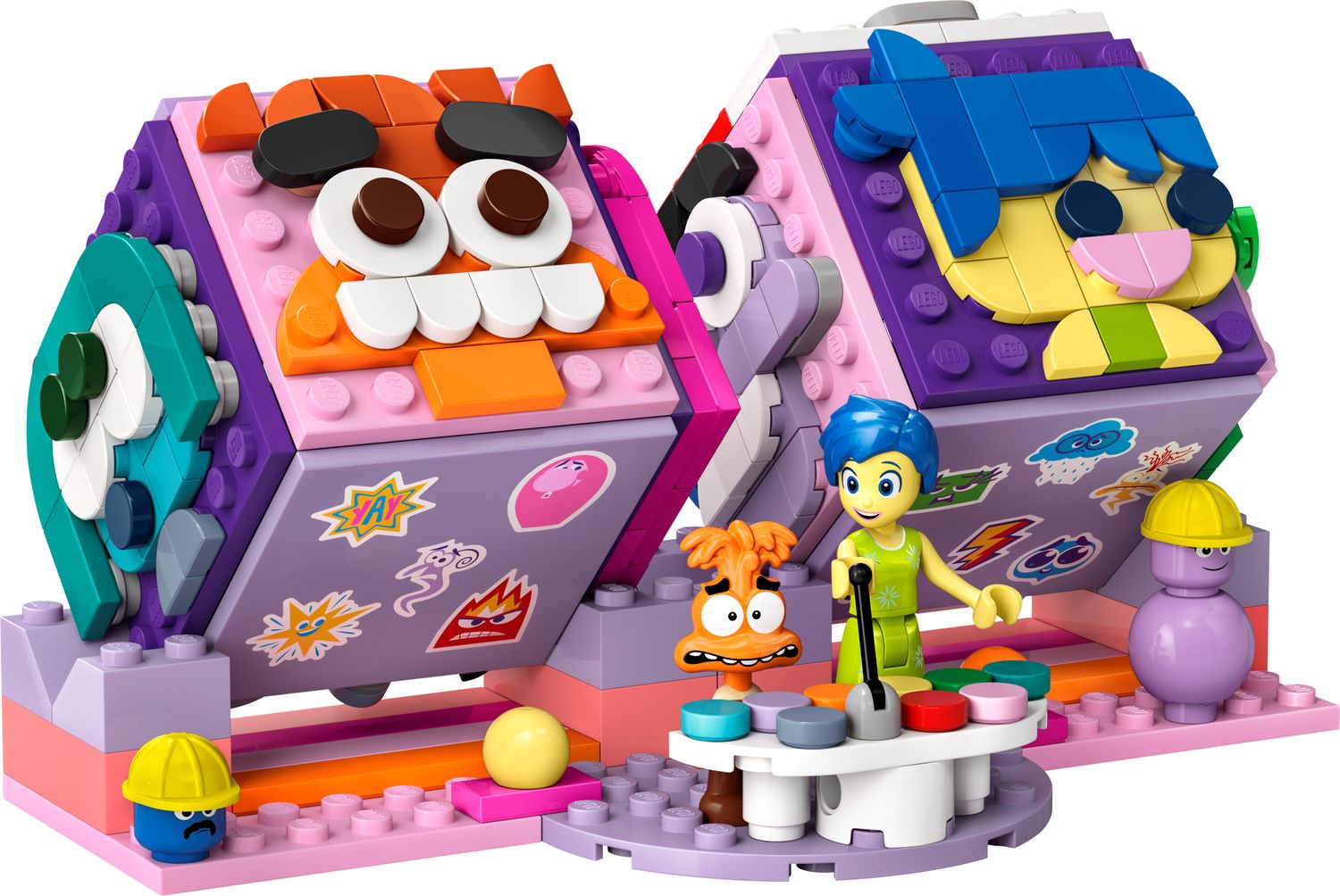 LEGO Inside Out 2 Mood Cubes building set, UK version