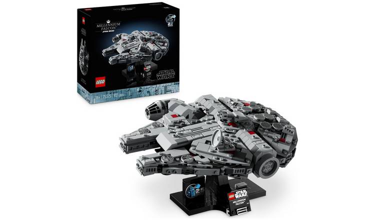 LEGO Star Wars Millennium Falcon Model Set for Adults 75375