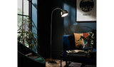 Argos Home Curva floor lamp chrome (British brand)