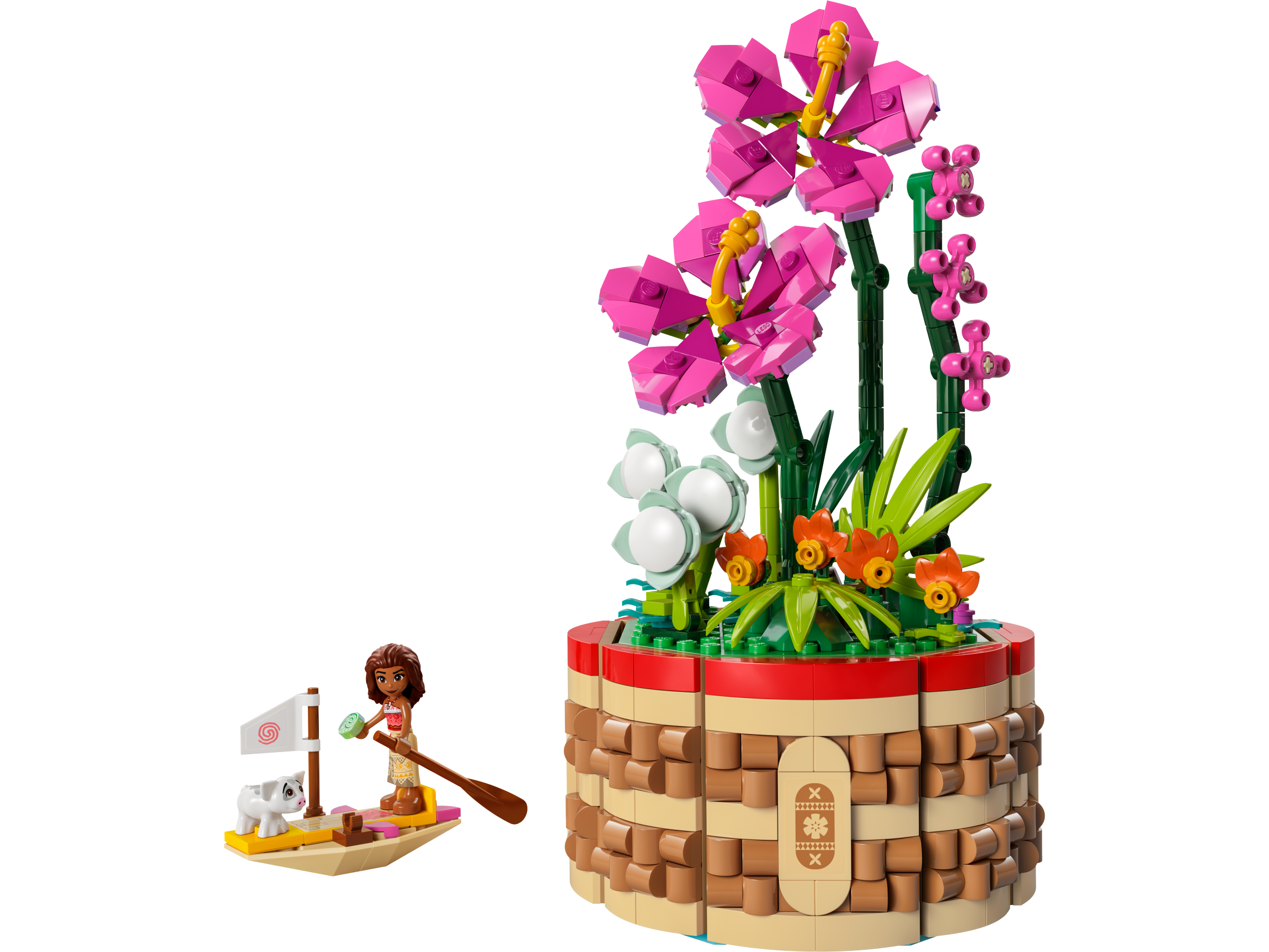 LEGO Disney Moana Flowerpot Building Set 619 pieces, imported from the UK