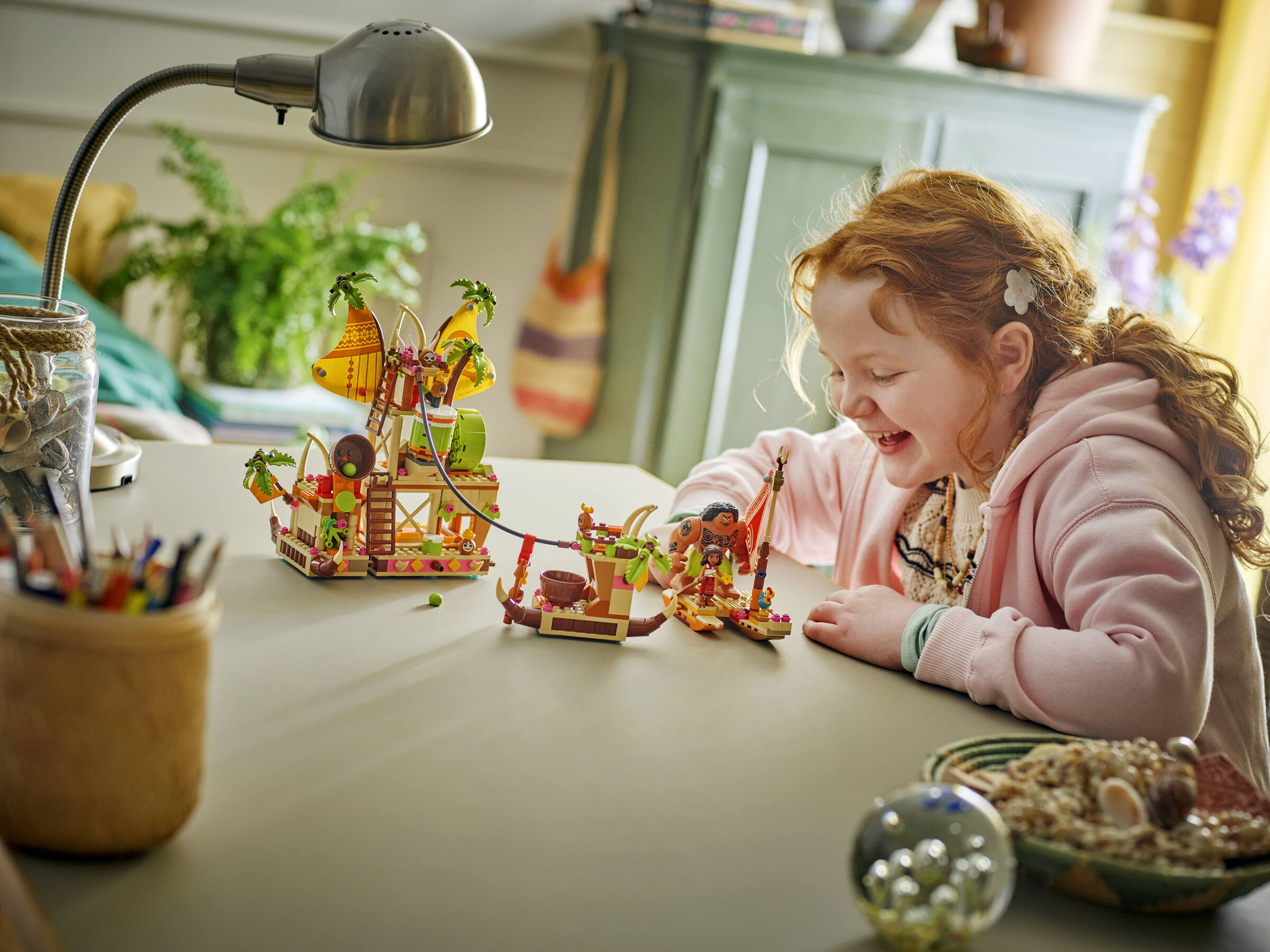 LEGO Kakamora Barge building set from Disney's Moana 2 (British brand)