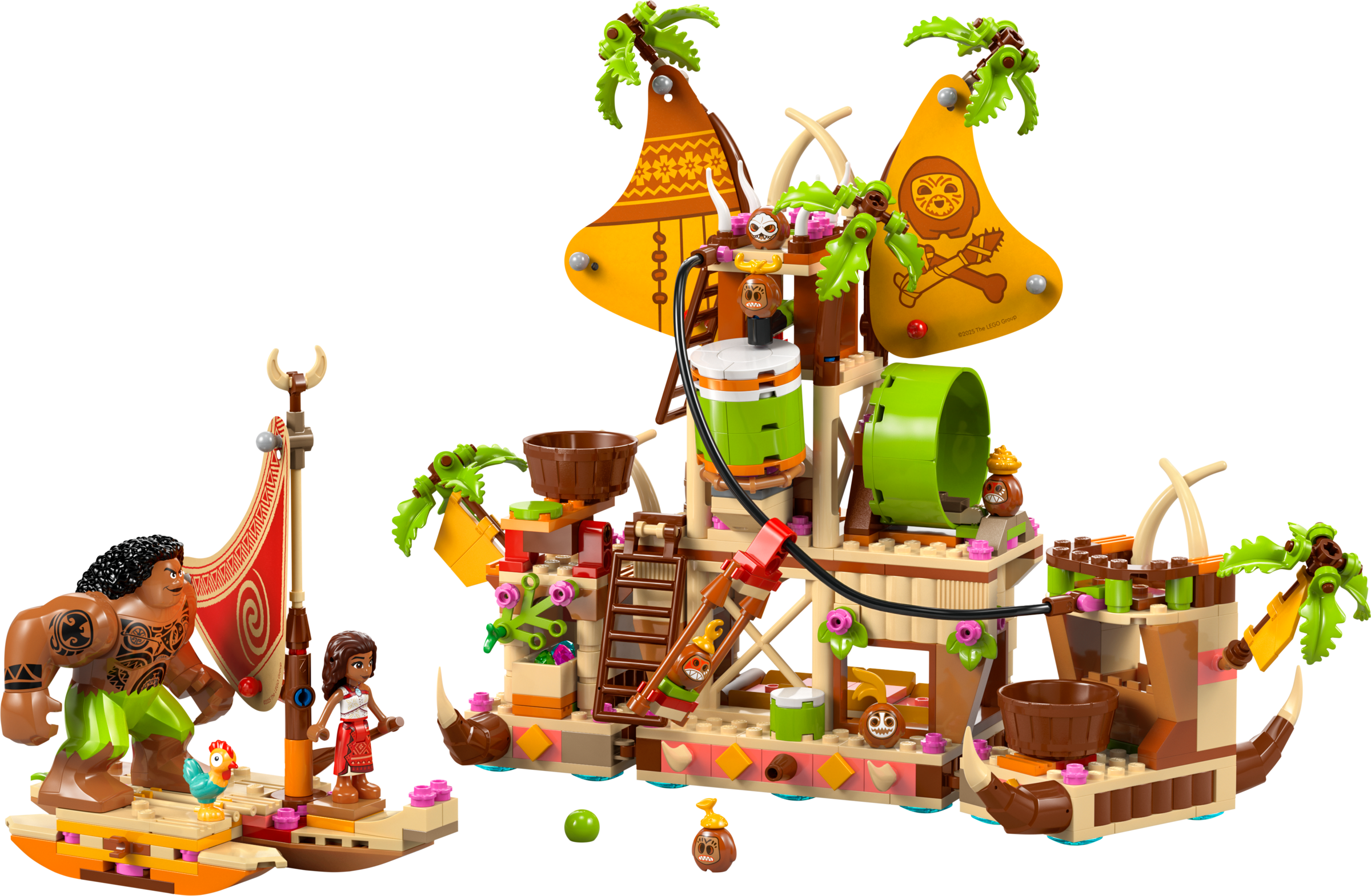 LEGO Kakamora Barge building set from Disney's Moana 2 (British brand)