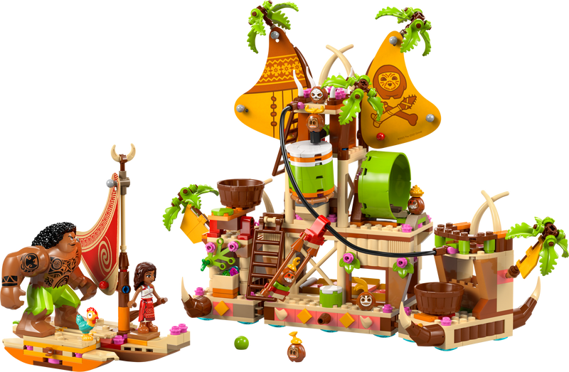 LEGO Kakamora Barge building set from Disney's Moana 2 (British brand)