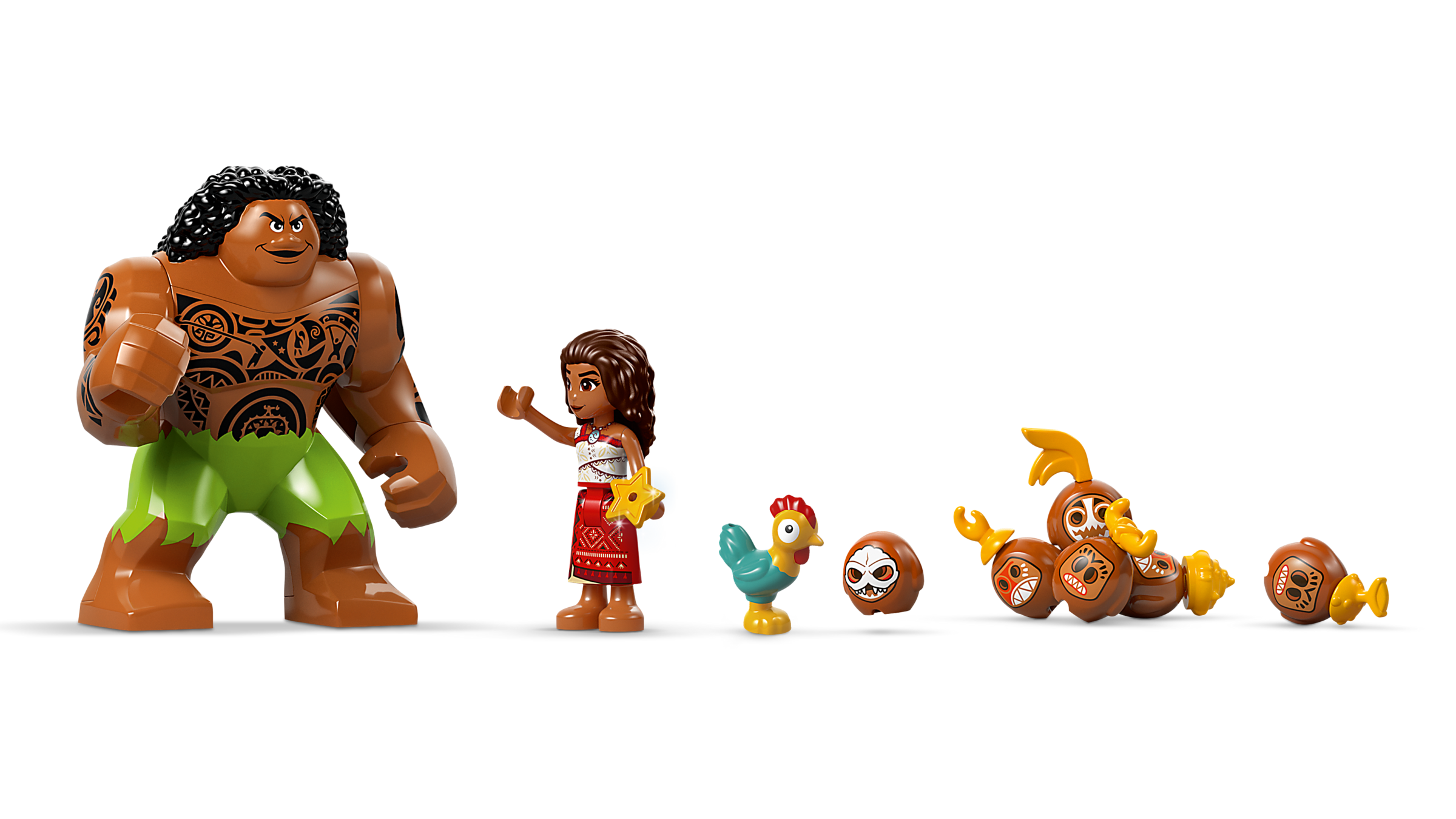 LEGO Kakamora Barge building set from Disney's Moana 2 (British brand)