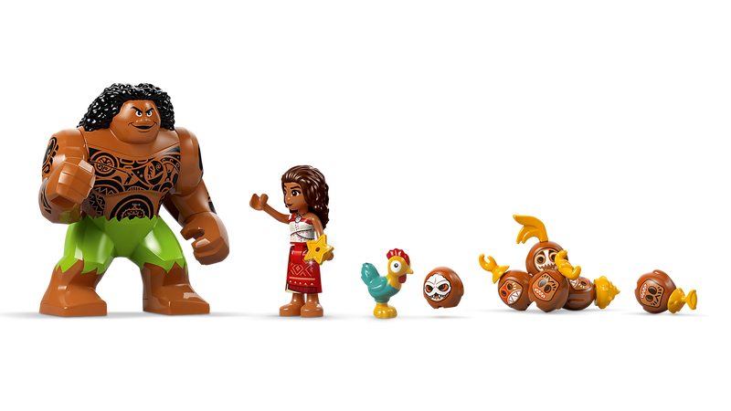 LEGO Kakamora Barge building set from Disney's Moana 2 (British brand)
