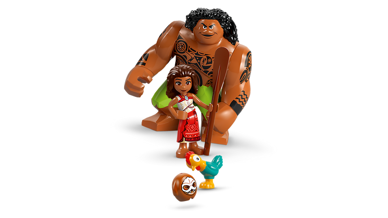 LEGO Kakamora Barge building set from Disney's Moana 2 (British brand)