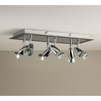 Argos Argos Home Magnum 6 Light Ceiling Plate Slate Effect- Buy online at McGrocer