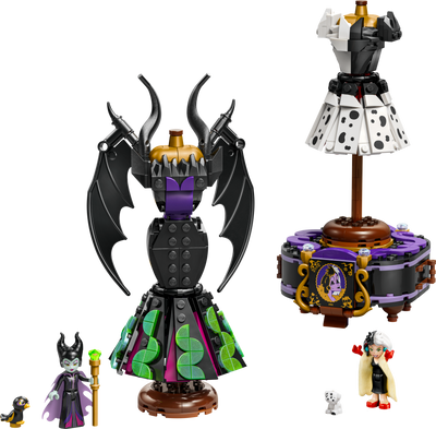 LEGO Disney Schurken Maleficent und Cruella de Vil Kleid Bauset 524 Teile