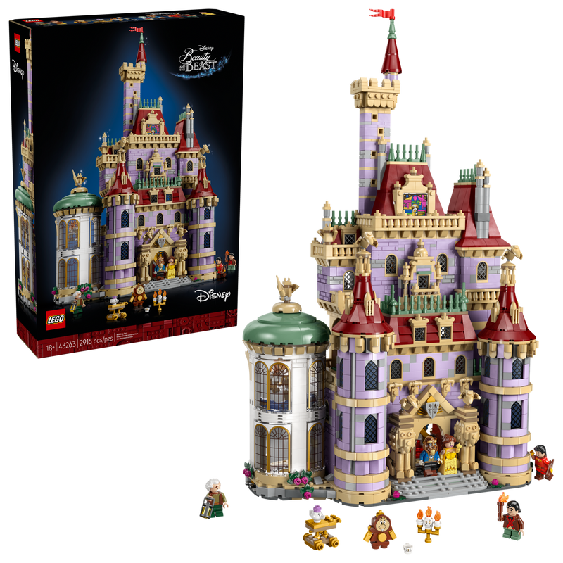 LEGO Beauty and the Beast Castle 2916 Pieces - British product