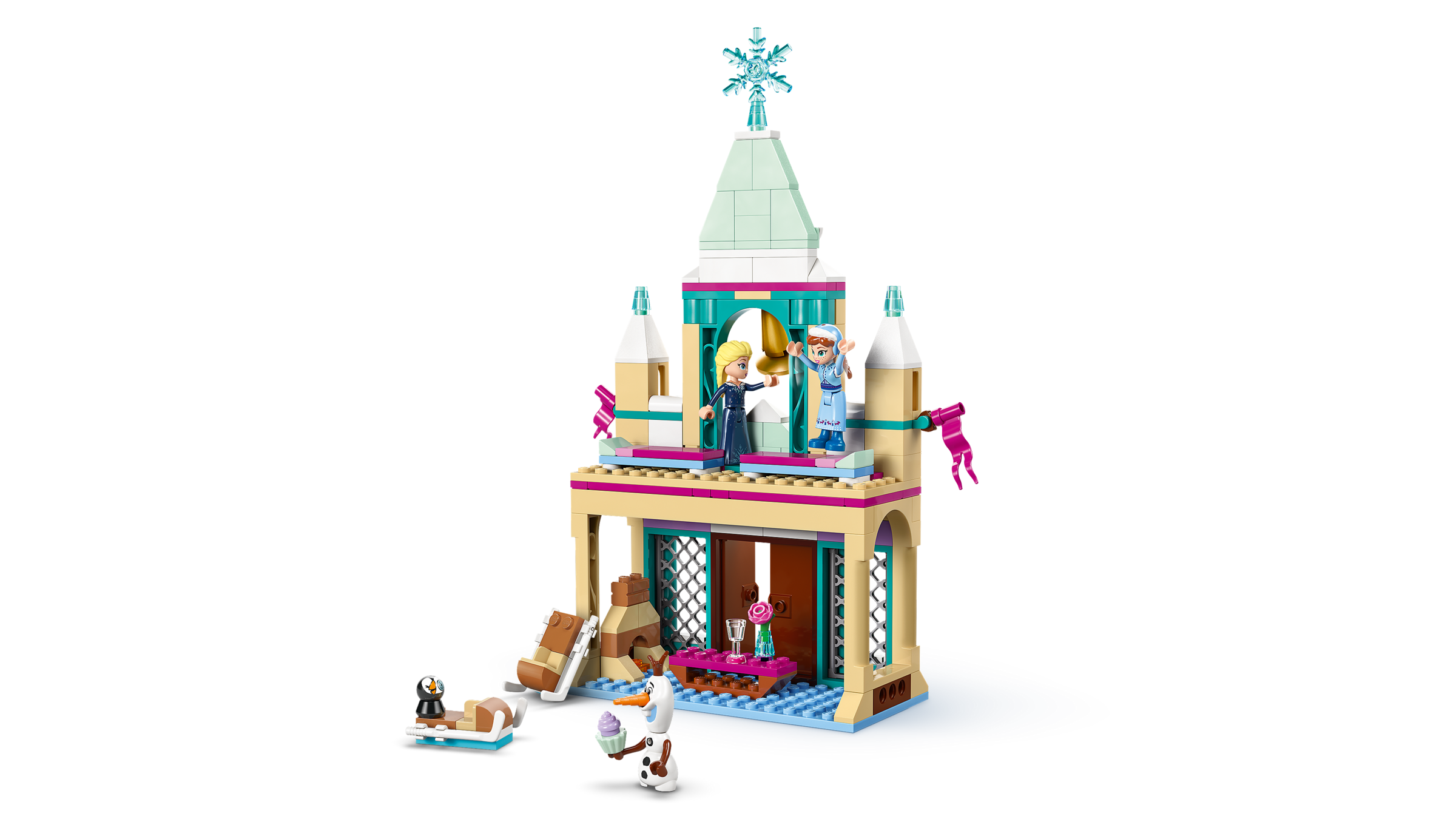 LEGO Arendelle Frozen Castle Disney Characters 177 Pieces - British product