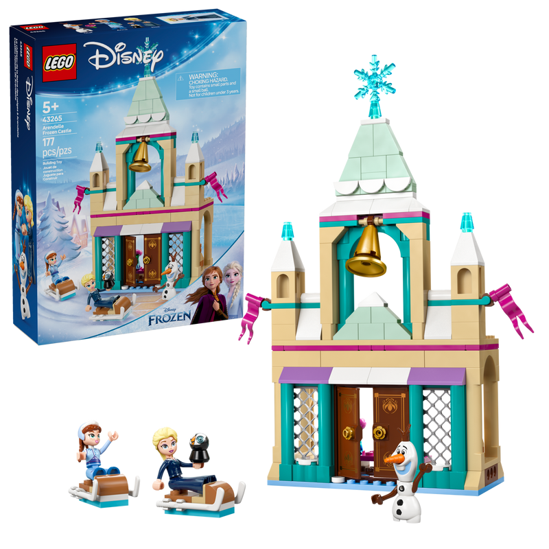 LEGO Arendelle Frozen Castle Disney Characters 177 Pieces - British product