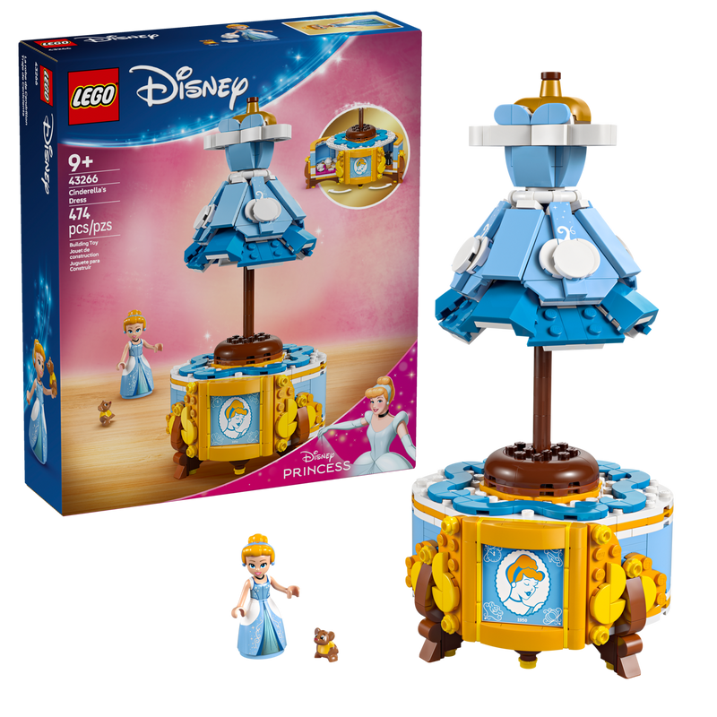 LEGO Cinderella's Dress building set 474 pieces, UK version