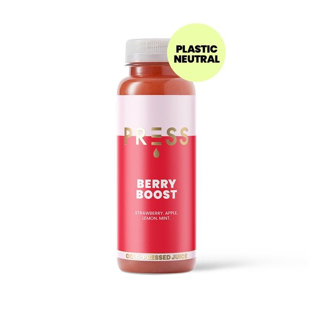 PRESS Berry Boost Raw Cold Pressed Juice   250ml GOODS M&S   