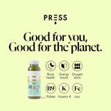 PRESS Daily Sweet Greens Raw Cold Pressed Juice   250ml GOODS M&S   