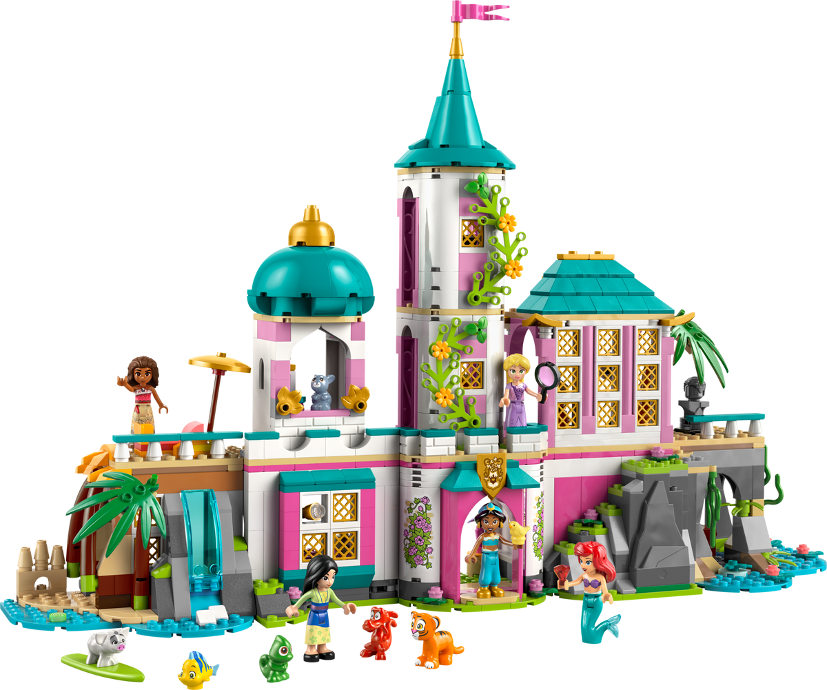 LEGO Disney Princess Castle & Royal Pets 787 Pieces, imported from the UK