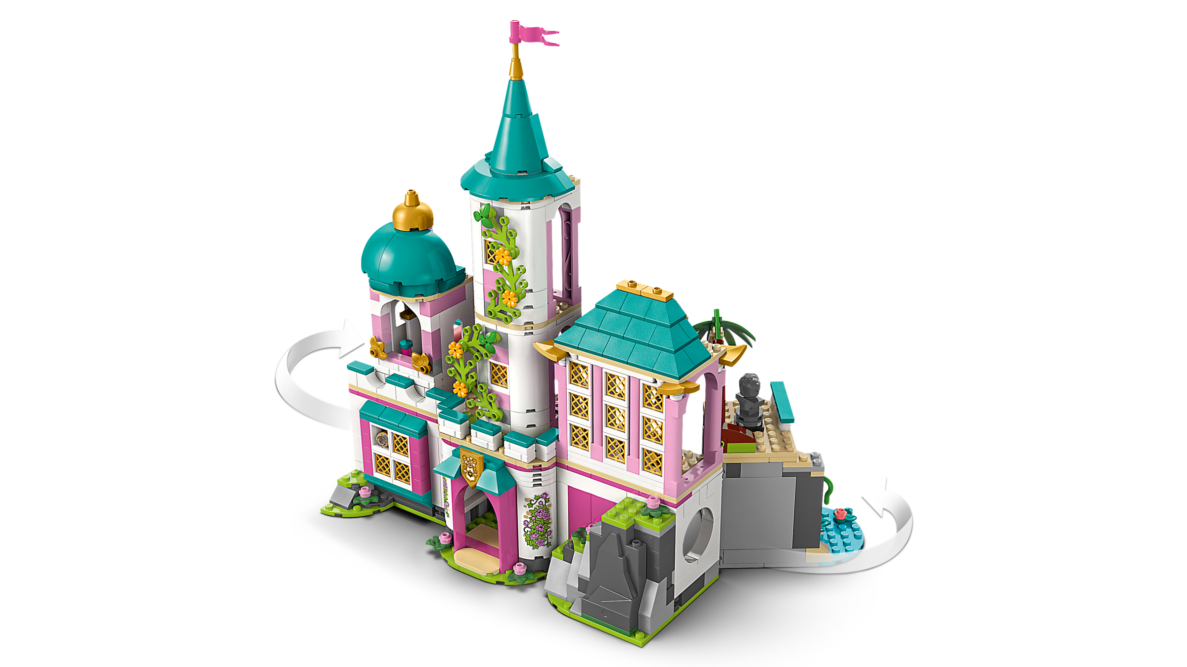 LEGO Disney Princess Castle & Royal Pets 787 Pieces, imported from the UK