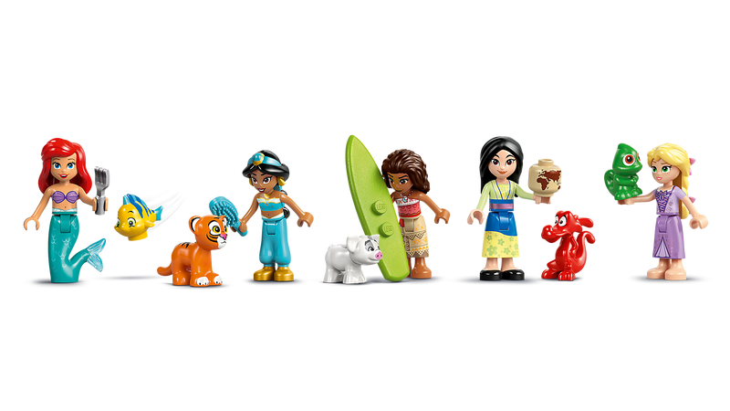 LEGO Disney Princess Castle & Royal Pets 787 Pieces, imported from the UK