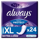 Always Dailies Extra Protect Long Plus Panty Liners   24 per pack GOODS M&S   