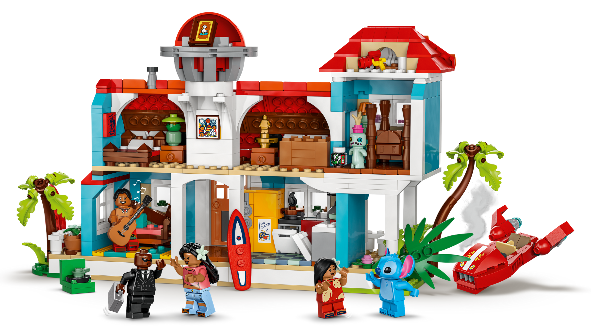 LEGO Lilo Stitch Beach House set 834 pieces, UK version