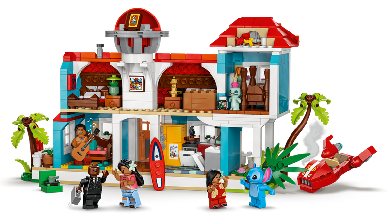 LEGO Lilo Stitch Beach House set 834 pieces, UK version