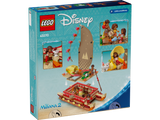 LEGO Moana Adventure Canoe building set 529 pieces, imported from the UK
