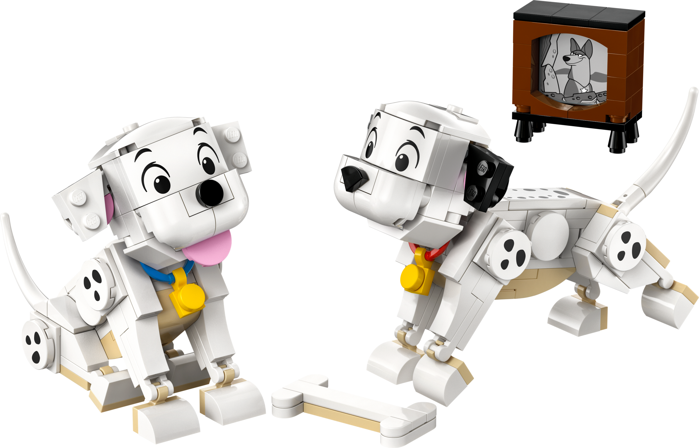 Lucky & Penny 101 Dalmatians Puppies LEGO building set - British product