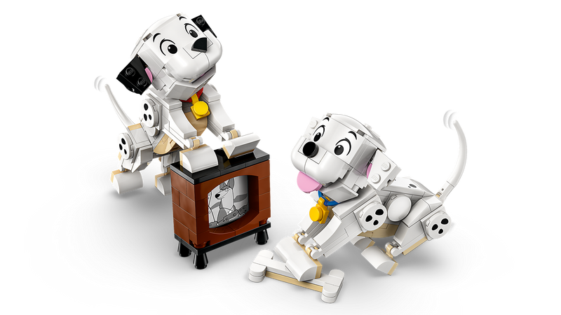 Lucky & Penny 101 Dalmatians Puppies LEGO building set - British product