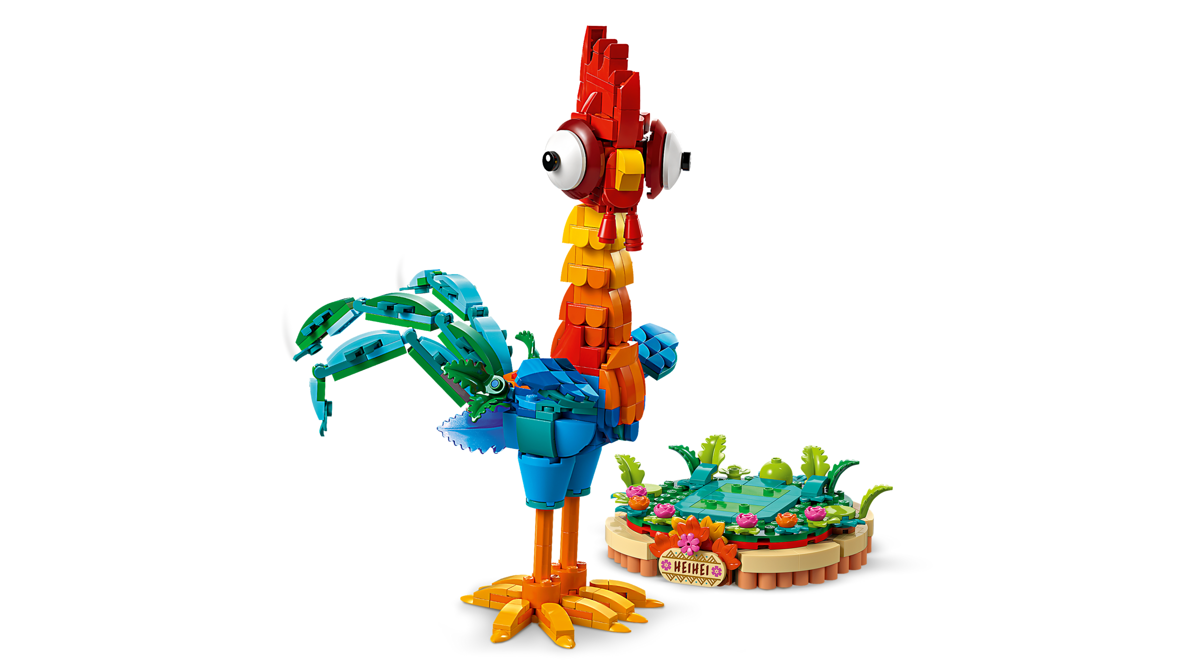 LEGO Heihei Disney Moana 2 Building Set 566 Pieces, UK version