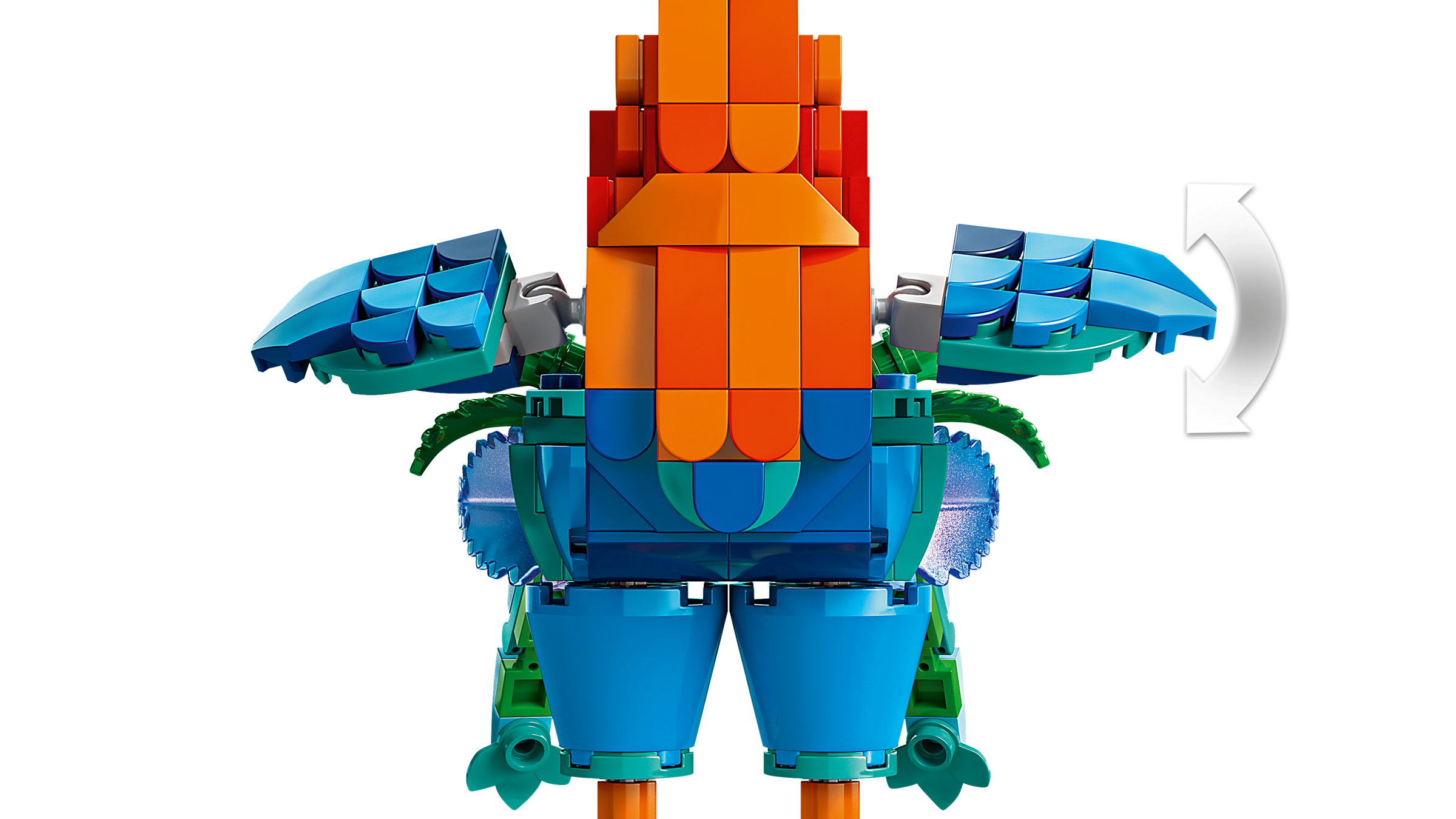 LEGO Heihei Disney Moana 2 Building Set 566 Pieces, UK version