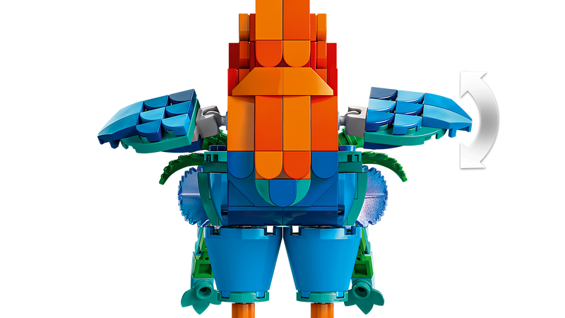 LEGO Heihei Disney Moana 2 Building Set 566 Pieces, UK version