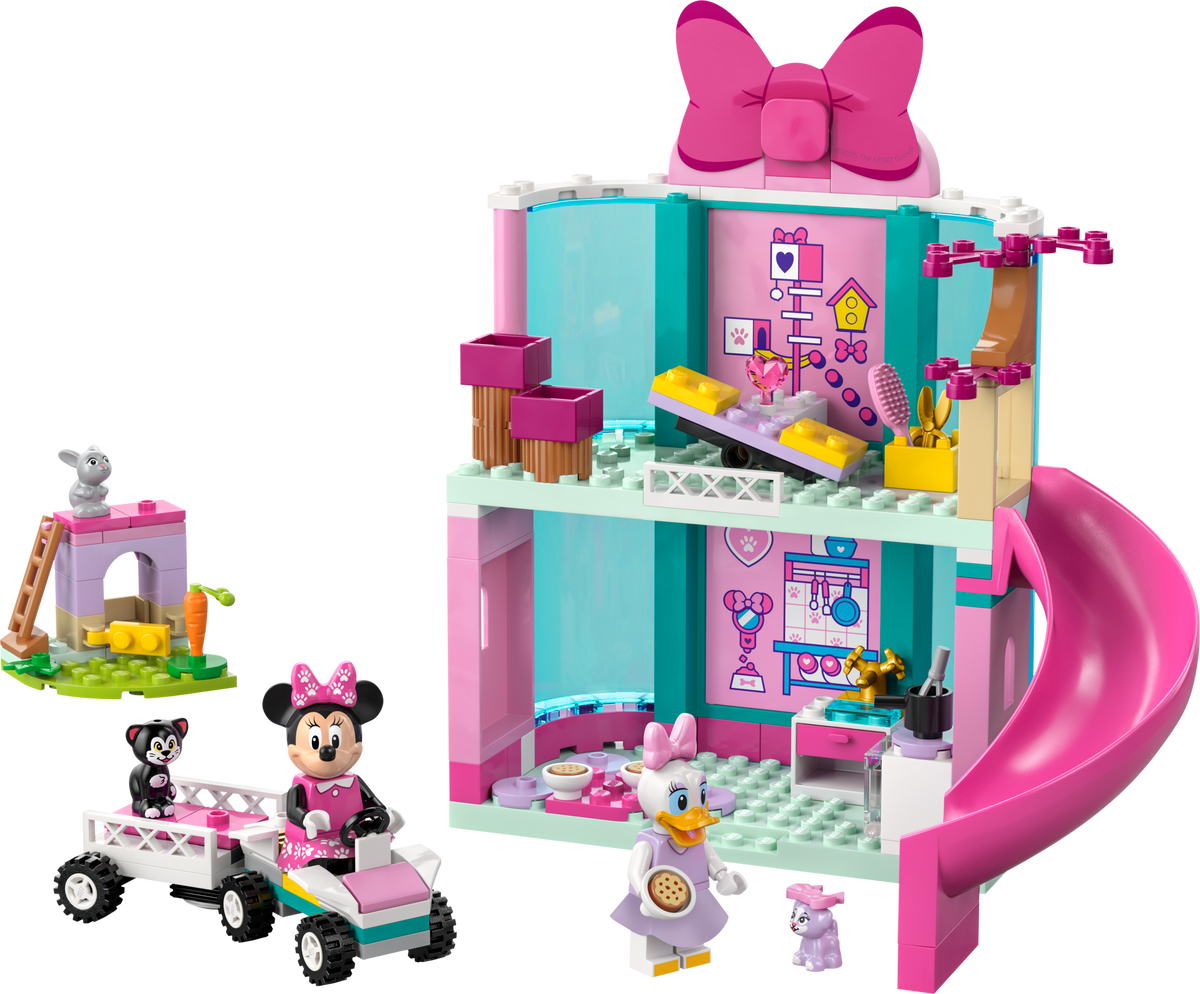 LEGO Minnie Mouse Hotel set 161 pieces, imported from the UK