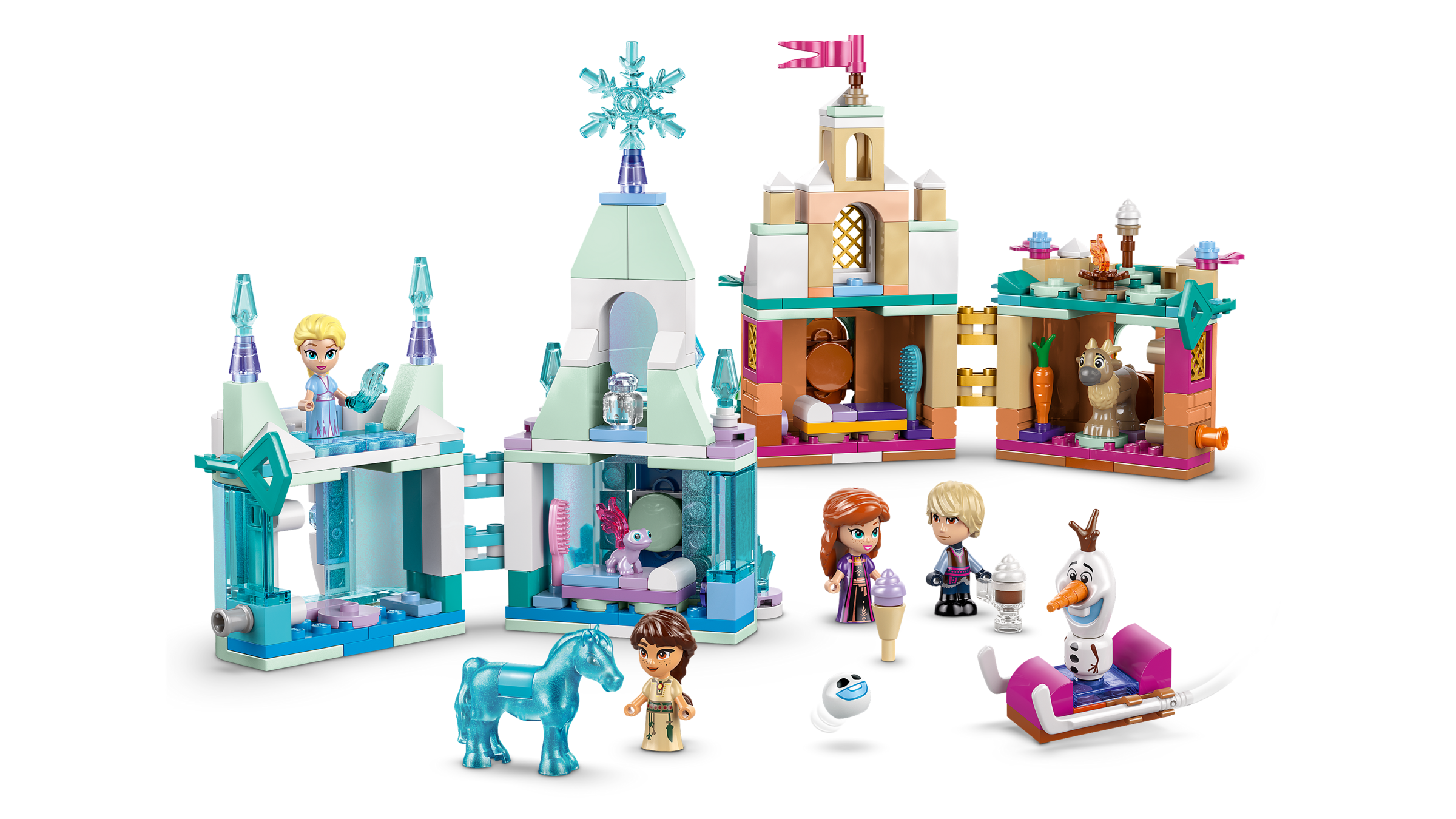 LEGO Disney Frozen castle building set, imported from the UK