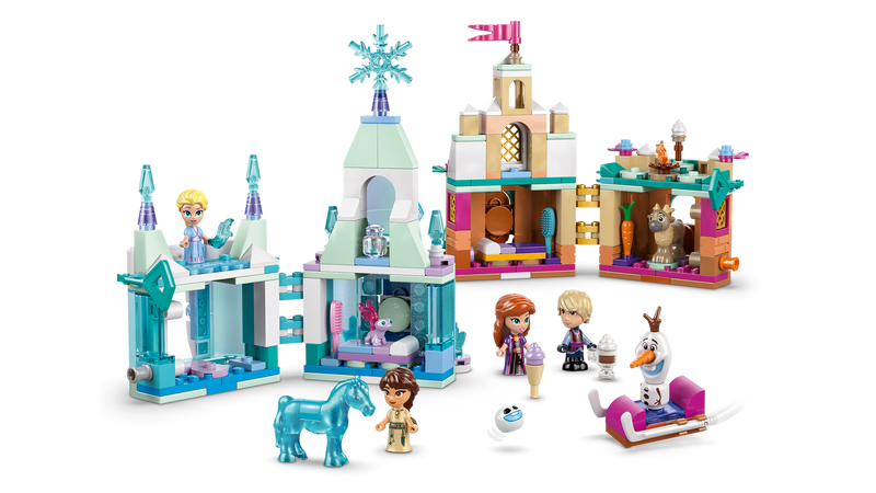 LEGO Disney Frozen castle building set, imported from the UK