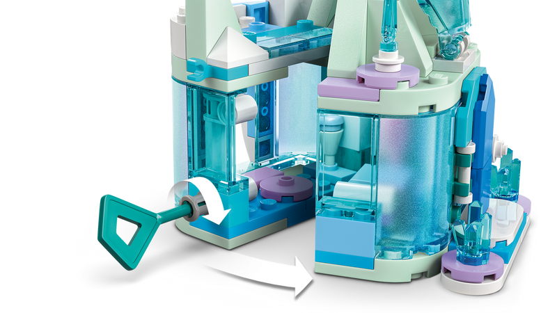 LEGO Disney Frozen castle building set, imported from the UK