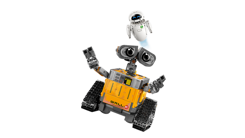 LEGO Building set WALL-E and EVE 811 Pieces (British brand)