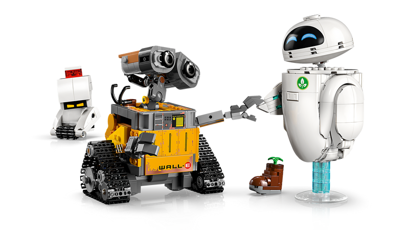 LEGO Building set WALL-E and EVE 811 Pieces (British brand)