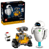 LEGO Building set WALL-E and EVE 811 Pieces (British brand)