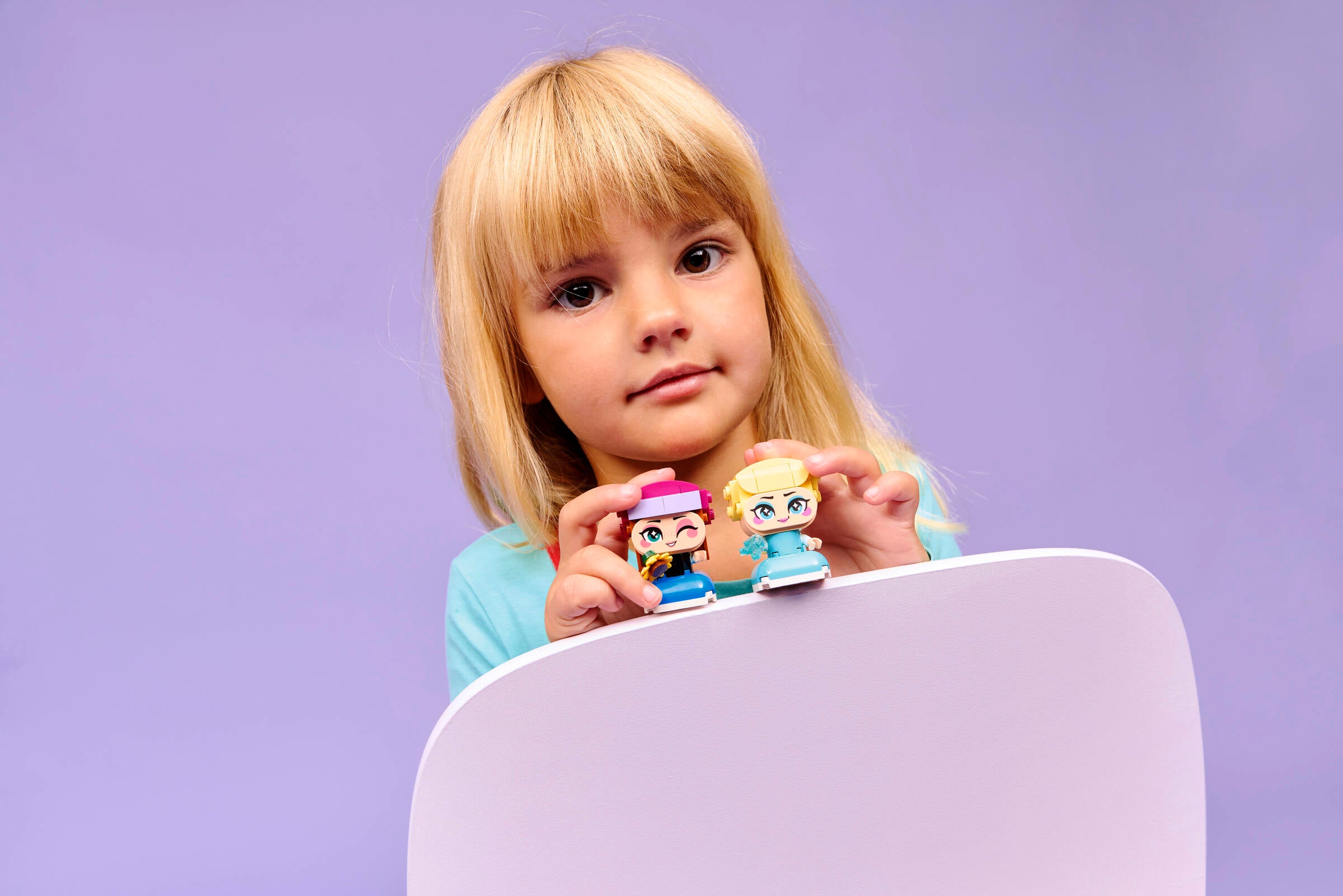 LEGO Disney Frozen Mini Anna and Elsa building set (British brand)