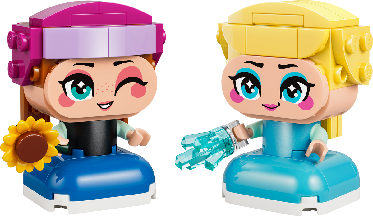 LEGO Disney Frozen Mini Anna and Elsa building set (British brand)