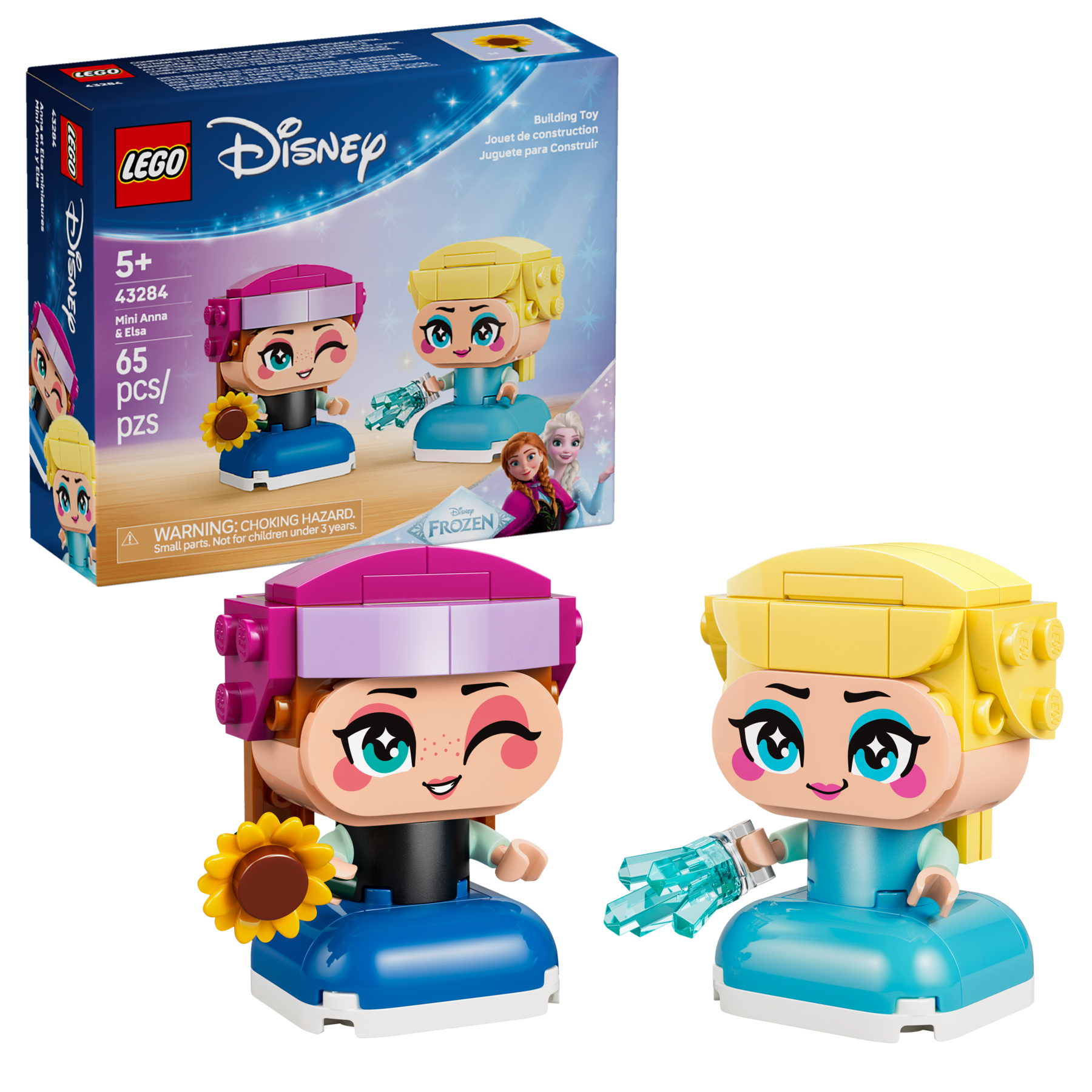 LEGO Disney Frozen Mini Anna and Elsa building set (British brand)