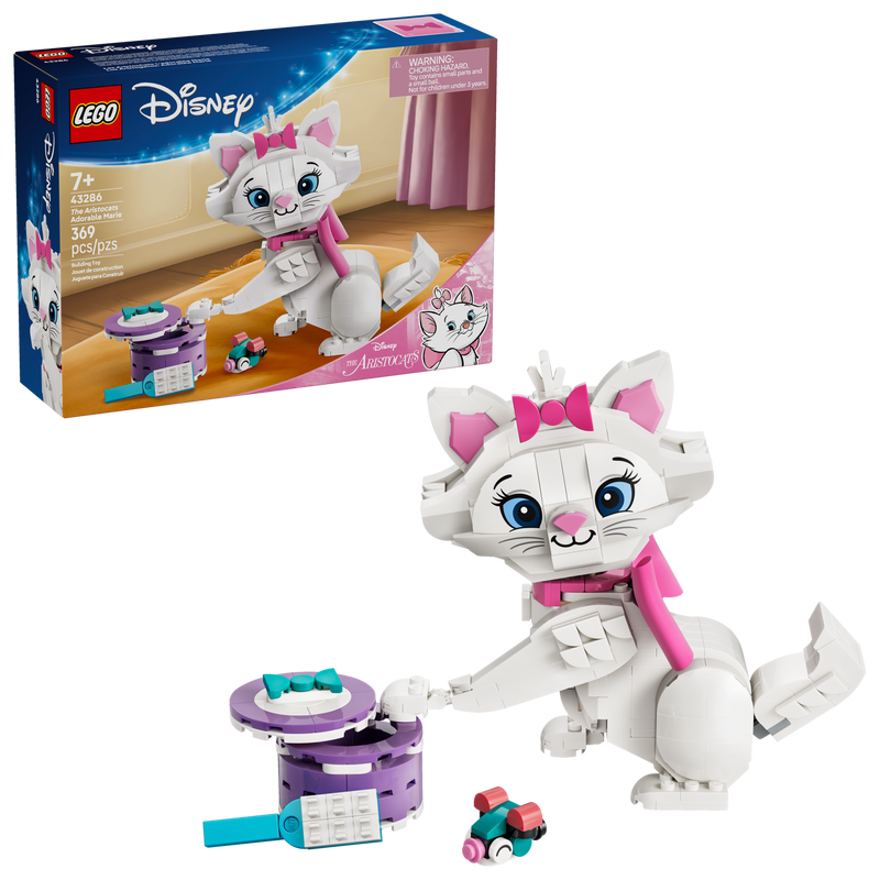 LEGO Marie cat building set 369 pieces - British product