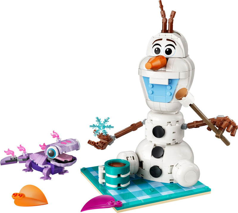 Lego Disney Frozen Olaf and Bruni building set 478 pieces, UK version