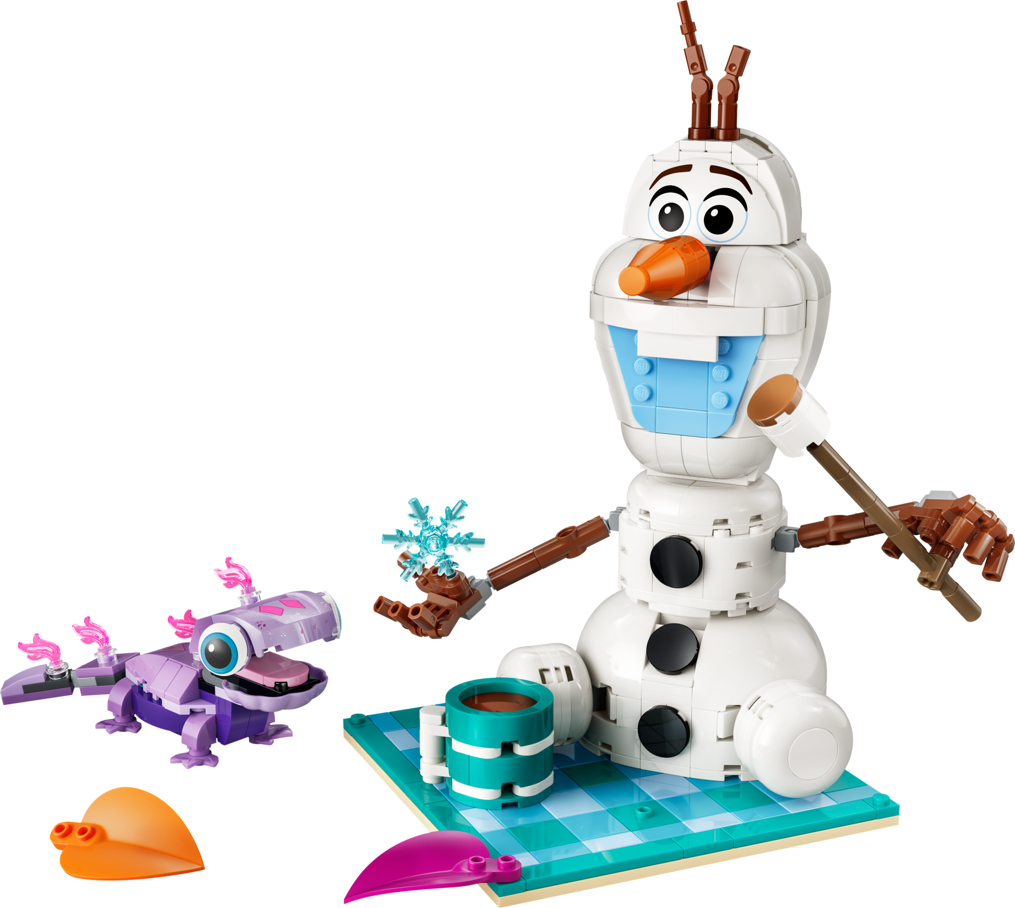 Lego Disney Frozen Olaf and Bruni building set 478 pieces, UK version