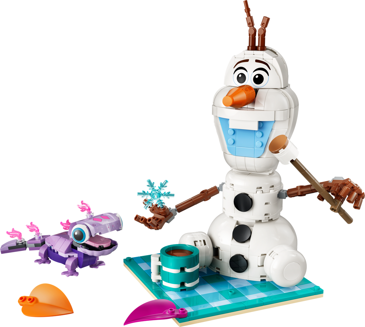 Lego Disney Frozen Olaf and Bruni building set 478 pieces, UK version
