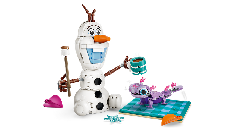 Lego Disney Frozen Olaf and Bruni building set 478 pieces, UK version