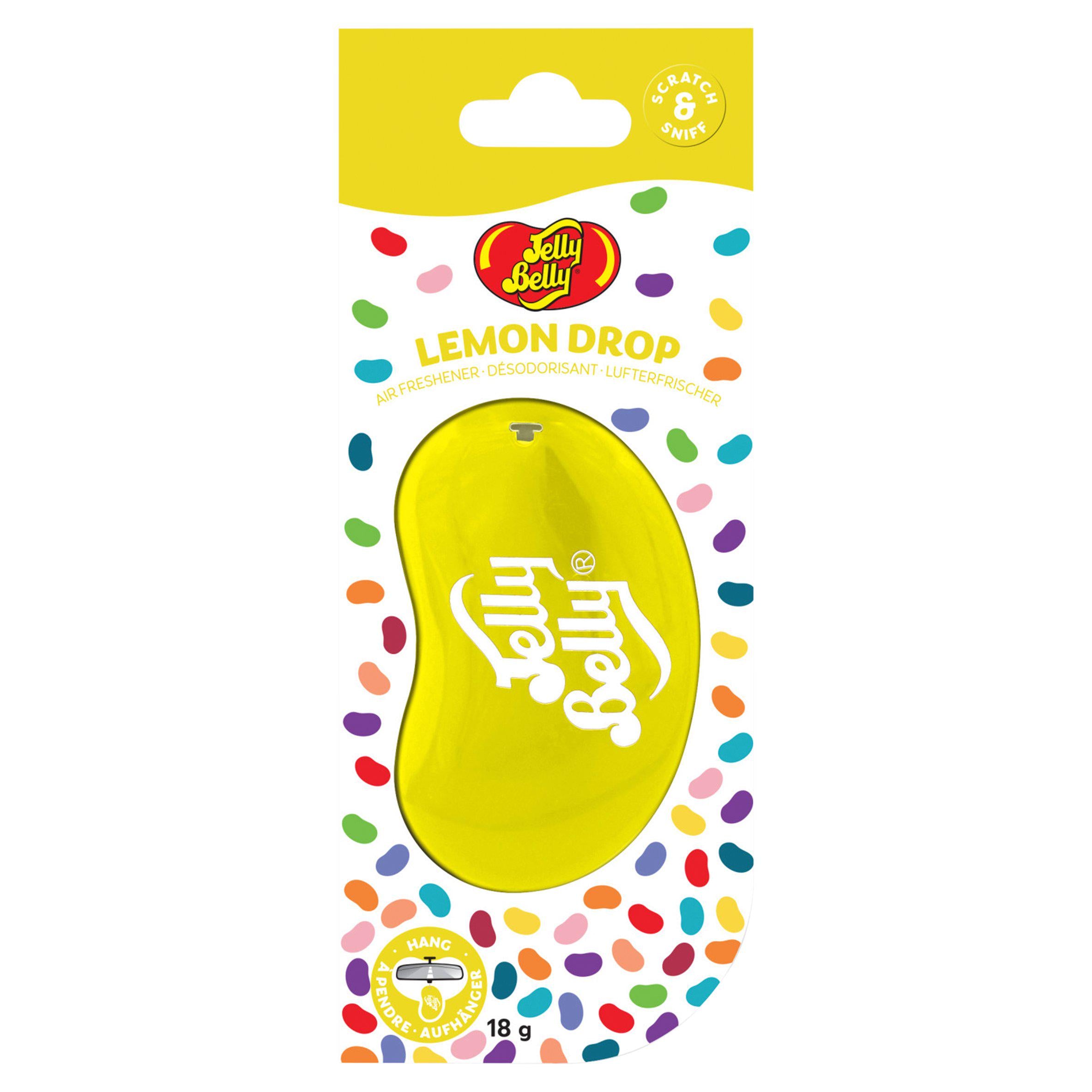 Jelly Belly Lemon Drop 3D Airfreshener GOODS Sainsburys   