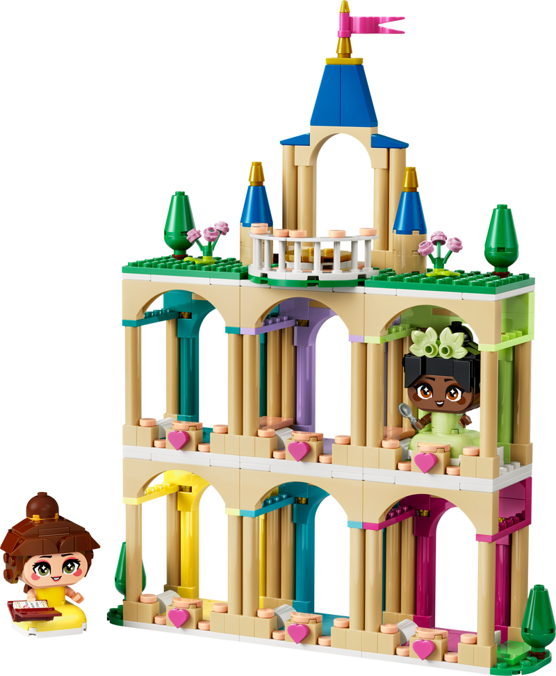 LEGO Disney Princess Belle Tiana castle building set 358 pieces (British brand)