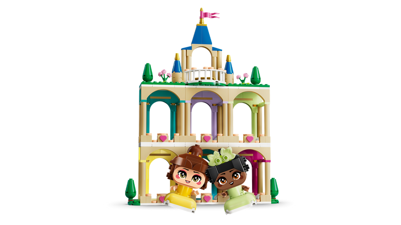 LEGO Disney Princess Belle Tiana castle building set 358 pieces (British brand)