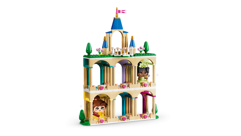 LEGO Disney Princess Belle Tiana castle building set 358 pieces (British brand)