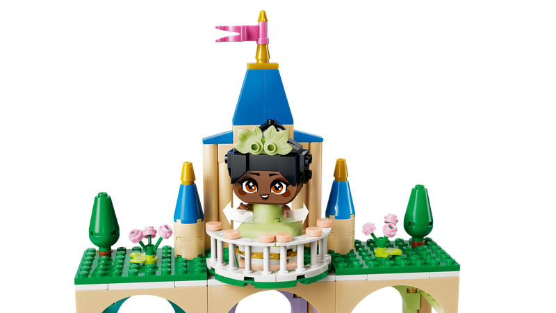 LEGO Disney Princess Belle Tiana castle building set 358 pieces (British brand)